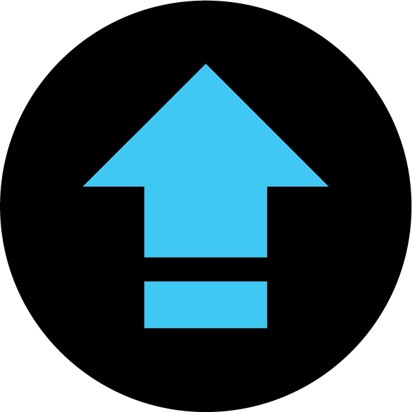 Sample of latch mechanism symbol on dark background